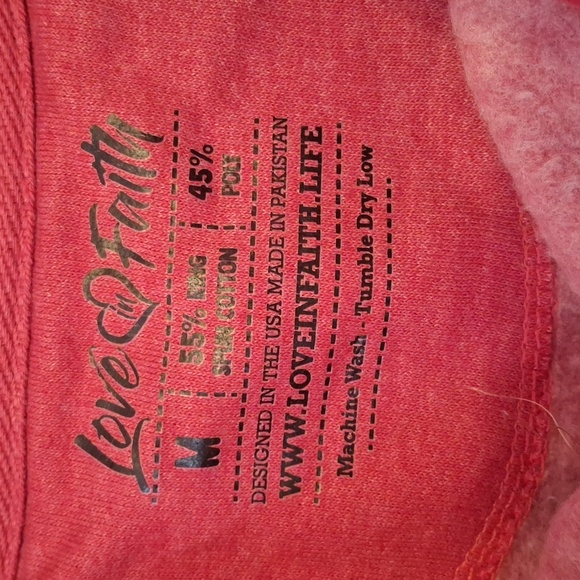 Love in Red Crew Neck Sweater - Picture 2 of 3